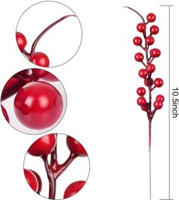 img 2 attached to Lovehut Artificial Christmas Berries Holiday Home Decor