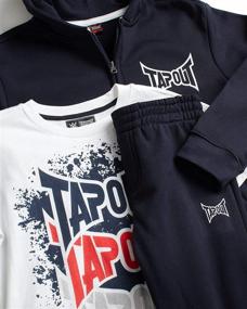 img 3 attached to 👕 Набор TAPOUT для мальчиков: Стильный толстовка для модной мальчиковой одежды