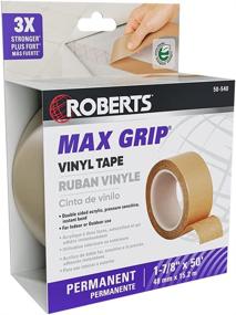 img 2 attached to 🔒 ROBERTS 50-540 Double-Sided Acrylic Adhesive Strip for Vinyl: Strong and Reliable 1-7/8-Inch X 50 Feet Tape