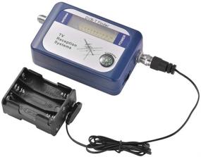 img 2 attached to DVB-T Digital Signal Finder Meter: Aerial Terrestrial TV Antenna Satellite Signal Strength Meter with Compass for Improved TV Reception Systems