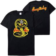 🐍 sleeve t-shirt for cobra karate - medium logo