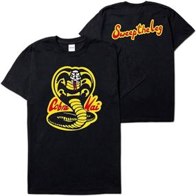 img 1 attached to 🐍 Sleeve T-Shirt for Cobra Karate - Medium
