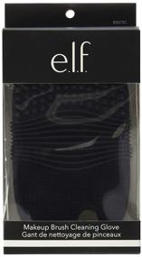 img 3 attached to Efficiently Clean Your Makeup Brushes with Elf Cosmetics Makeup Brush Cleaning Glove, Black, 5.3 Ounce