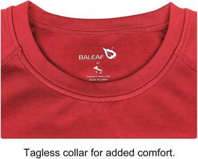 img 2 attached to Discover the Ultimate Performance Baselayer: BALEAF Boys' Youth Compression Shirts - Long Sleeve Undershirts