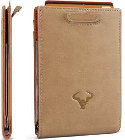 img 3 attached to 💼 BULLIANT Minimal Pull Tab Wallet: Ultimate Men's Accessory for Secure Cards and Organized Money