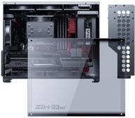 2021 корпус для пк mid tower из алюминиевого сплава mini matx itx с портативным дизайном в3, поддержка блока питания sfx, совместимость с длинными видеокартами - идеально для игр и домашнего использования - установка своими руками логотип