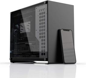 img 1 attached to 2021 Корпус для ПК Mid Tower из алюминиевого сплава Mini MATX ITX с портативным дизайном В3, поддержка блока питания SFX, совместимость с длинными видеокартами - идеально для игр и домашнего использования - установка своими руками