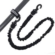 🛶 rogue endeavor stretch nylon rod & paddle leash system - kayak accessory to secure paddle, oar, or fishing gear to kayaks, canoes, paddle boards, or small watercraft logo