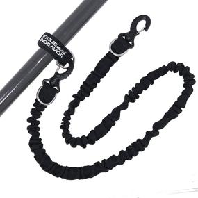 img 4 attached to 🛶 Rogue Endeavor Stretch Nylon Rod & Paddle Leash System - Kayak Accessory to Secure Paddle, Oar, or Fishing Gear to Kayaks, Canoes, Paddle Boards, or Small Watercraft