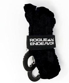 img 3 attached to 🛶 Rogue Endeavor Stretch Nylon Rod & Paddle Leash System - Kayak Accessory to Secure Paddle, Oar, or Fishing Gear to Kayaks, Canoes, Paddle Boards, or Small Watercraft