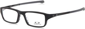 img 4 attached to 🕶 Stylish Oakley Chamfer OX8039 0153 Satin Eyeglasses for a Fashionable Look