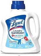 💦 lysol laundry sanitizer additive, crisp linen, 90oz: eliminate germs and refresh fabrics logo