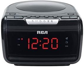 img 1 attached to RCA RP5605R Discontinued AM/FM CD Clock 📻 Radio: Large LED Display & Superior Sound Quality