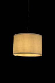 img 2 attached to 💡 HXMLS Plug-In Pendant Light: Stylish Hanging Light Lamp for Bedroom, Living Room, Dining Room, and Kitchen - includes Linen Shade, On/Off Switch, and Bulb