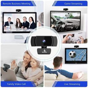 img 1 attached to 📷 NexiGo N930AF 1080p Webcam: AutoFocus, Noise Reduction & Privacy Cover | HD USB Web Camera for Zoom, YouTube, Skype, FaceTime | PC Mac Laptop Desktop (Renewed)