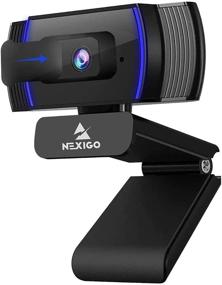 img 4 attached to 📷 NexiGo N930AF 1080p Webcam: AutoFocus, Noise Reduction & Privacy Cover | HD USB Web Camera for Zoom, YouTube, Skype, FaceTime | PC Mac Laptop Desktop (Renewed)