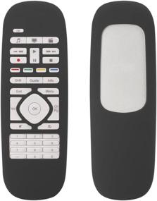 img 4 attached to Чехол MoimTech из силикона для пульта Logitech Harmony Smart Remote Control - черный: легкий, антипыль и антиударный чехол