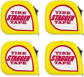 img 4 attached to Pack 10 Tire Stagger Tape