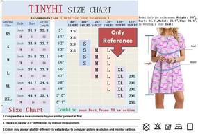 img 2 attached to TINYHI Womens Sleeve Tshirt Casual Women's Clothing for Dresses