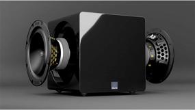 img 1 attached to 🔊 SVS 3000 Micro Subwoofer with Dual 8-inch Drivers - Piano Gloss Black (Fully Active)