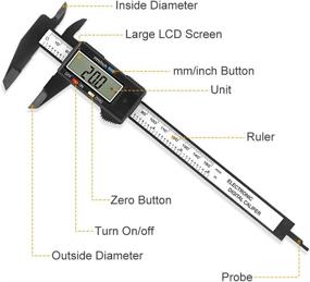 img 1 attached to 📏 Sangabery Digital Vernier Caliper in Inches