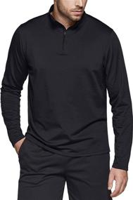 img 4 attached to TSLA Quarter Pullover Lightweight Sweatshirt Men's Clothing for Active