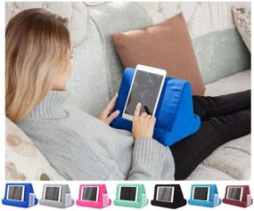 img 1 attached to Joinhome Soft Pillow Tablet Pillow Stand For Ipad Stand Mult-Angle Tablet Phone Holder Lap Stand Mobile Phone Holder Tablet Accessories