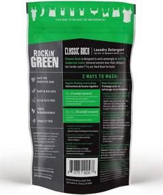 img 3 attached to 🌿 Rockin' Green Classic Rock Unscented Laundry Detergent Powder 45oz - All Natural, Eco-Friendly, Biodegradable, Dermatologist-Tested, Fragrance-Free and Safe for Sensitive Skin