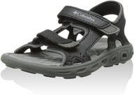 columbia kid's techsun vent sandal: unisex footwear for enhanced comfort and ventilation logo