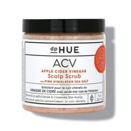 dphue apple cider vinegar scalp scrub with pink himalayan sea salt - 9 oz | natural exfoliating scrub & dry scalp treatment | infused with aloe vera & avocado oil | gluten-free & vegan logo