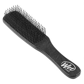 img 4 attached to Мокрая щетка Must-Have Wet Brush Men's Detangler для мужчин 👨 в глянцевом черном цвете - решение для волос без путаницы