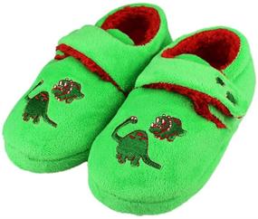 img 4 attached to 🦈 Comfortable and Safe Family Shark Slippers: Grab the Best Anti-Skid Little Boys' Shoes for Slippers!