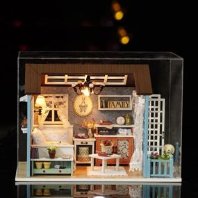 img 2 attached to Fsolis Dollhouse Miniature Furniture Movement Dolls & Accessories: Enhancing Dollhouse Experience
