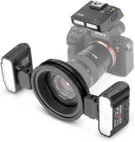 img 4 attached to Wireless Macro Twin Lite Flash - Meike MK-MT24S for Sony MI Hot Shoe 📷 Mount Mirrorless Cameras such as A9, A7III, A7RIII, A6400, A6300, A6000, A6500, A6600 and more