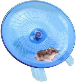 img 4 attached to Nanaborn Hamster Saucer Spinner Exercise