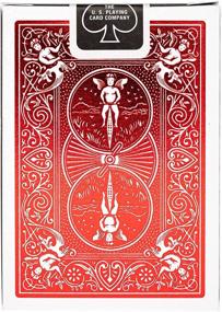 img 2 attached to 🚴 Metalluxe Red Bicycle Playing Cards: Elevate Your Game with Stunning Metallic Design!