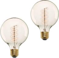 enhance your space with 40w edison globe light bulbs logo