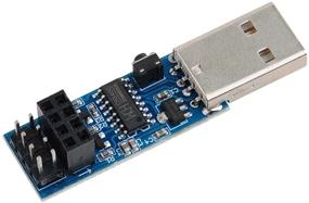img 2 attached to Стемеду 2PCS USB к ESP8266 Адаптер Модуль ESP-01 Prog ESP-01S Программатор Загрузчик с Кнопкой сброса и драйвером Easy CH340C