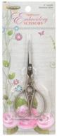 🧵 sullivans heirloom embroidery scissors 4"-pewter teardrop handle: timeless elegance for precise stitching logo