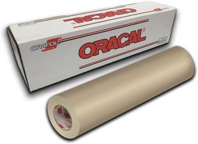 img 1 attached to 🔸 Beige 082 - Oracal 651-12x10yd Vinyl Application Roll