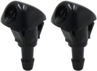 autohaux black windshield cleaning nozzles logo