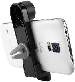 img 3 attached to 📱 Cellet Vehicle Air Vent Phone Holder Mount - Compatible with iPhone 11 Pro Max Xr Xs Max X SE 8 7 Plus Galaxy S10 S9 S8 S7 Note 10 9 8 Pixel 4 3 XL - Up to 3.5 Inches Wide - Black PHHD130