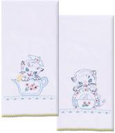 🐾 design works crafts t264102 17x30 kittens embroidery towels - stamped kitchen towels (set of 2) logo
