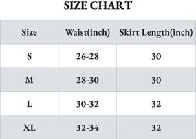 img 1 attached to Dressystar Print Shirring Brown Snake Women's Clothing for Skirts