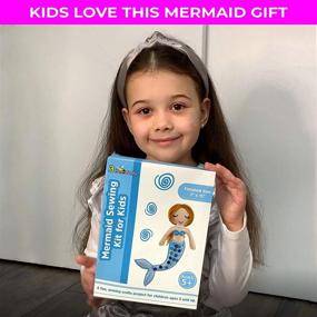 img 3 attached to 🐝 Buzzing with Creativity: Bees Me Mermaid Sewing Kit for Kids