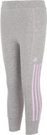 леггинсы adidas stripe jogger tights логотип