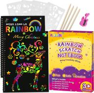 🌈 pigipigi rainbow scratch paper kids: unleash your child's creative potential! logo