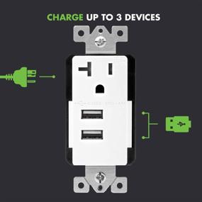 img 2 attached to ⚡️ High Speed Receptacle - Greener TU12048A W 4 8A 24W