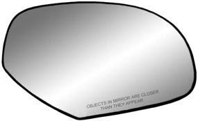 img 1 attached to 🪞 Non-Heated Mirror Glass w/Backing Plate for Cadillac Escalade, Chevrolet Avalanche, Silverado, GMC Sierra 1500, Silverado/Sierra 2500, 3500, Suburban, Tahoe, Yukon - Fits System Passenger Side