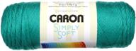 🧶 пряжа caron simply soft однотонная холодный зеленый (3 шт.) #h97003-9770 - оптовая покупка логотип